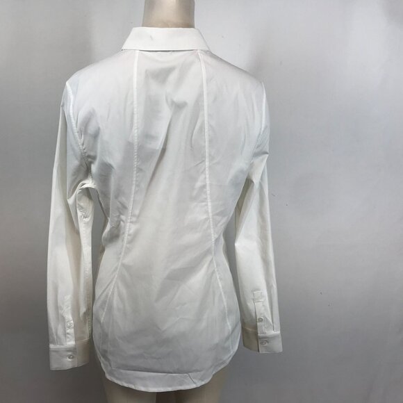 Athleta White Button-Up Shirt - Picture 4 of 8